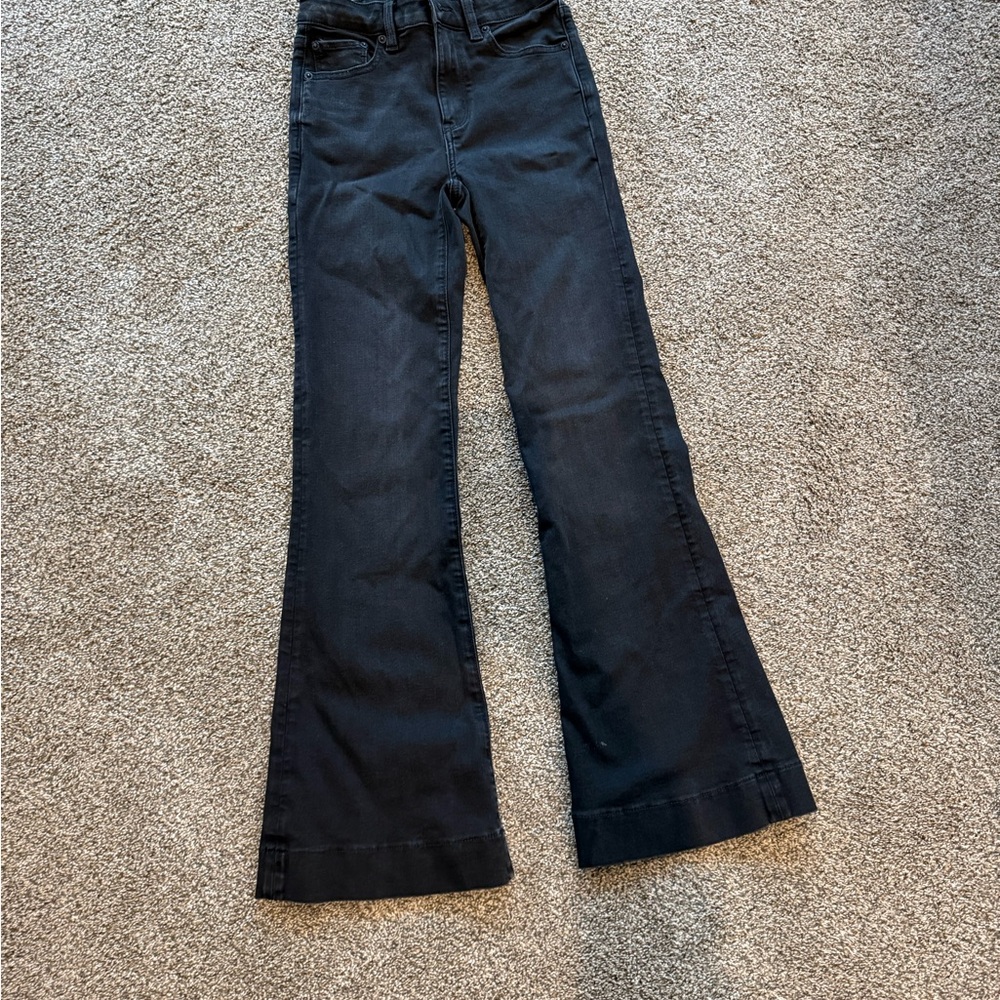 American Eagle Outfitters Black Flare Jeans